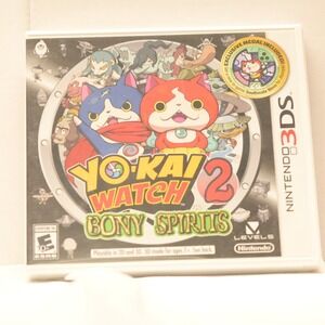 New Yo-Kai Watch 2 Bony Spirits Nintendo 3DS Brand New Factory Sealed